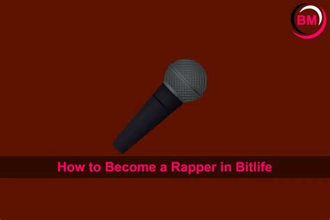 can you become a rapper in bitlife|how do you become a rapper, and are there any tips to become。